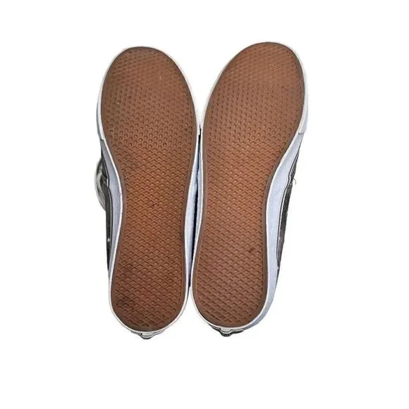 VANS Brown Washed Polka Dot Athletic Shoes Women's Size US 11 Lace Up Classics - Picture 8 of 11